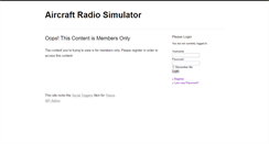 Desktop Screenshot of aircraftradiosim.com